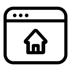 Editable windows ui icons vector illustrations