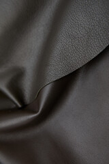 Obraz premium leather samples of different textures for tailoring.