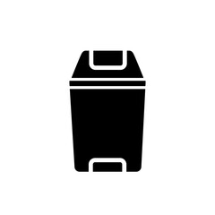 Trash icon vector design logo template