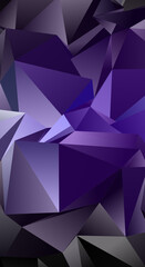 Obraz premium Abstract Low-Poly background. triangulated texture. Design 3d. Polygonal geometrical pattern. Triangular modern style