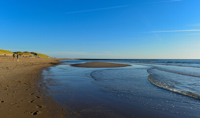 Nordseeküste bei Huisduinen-Den Helder in der niederländischen Provinz Nordholland