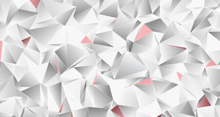 Obraz premium Abstract Low-Poly background. triangulated texture. Design 3d. Polygonal geometrical pattern. Triangular modern style