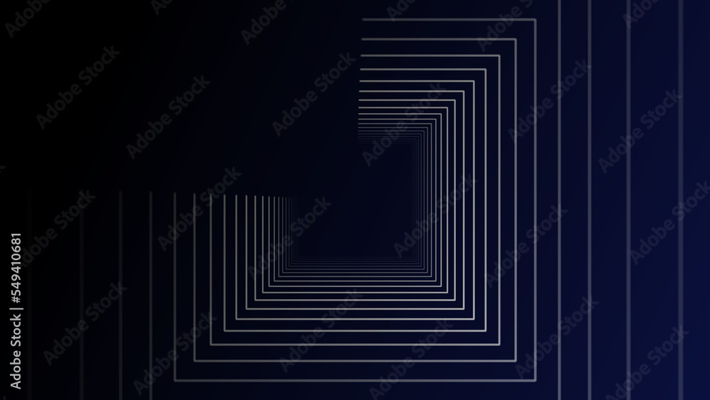 Poster abstract plexus blue geometry background. digital technology network connection concept. 3d rendered