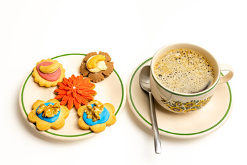 Artisan cookies to give away at Christmas cooked in Madrid
