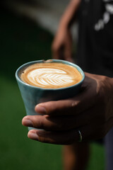 Spend the morning sipping a cup of coffee.