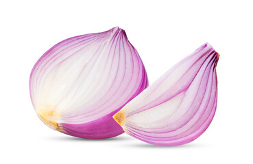 Onion sliced isolated on transparent png
