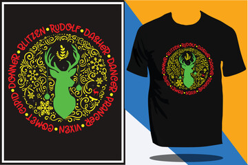 Christmas  t shirt design or Christmas quotes design or  Christmas merchandise