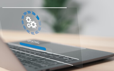 Software update or operating system upgrade to keep the device up to date with added functionality...