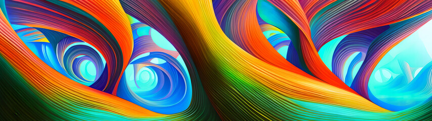 Fototapeta premium Artistic concept painting of a beautiful texture with simple shape