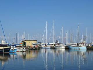 Fototapeta premium Dragor - idyllischer Fischerort bei Kopenhagen