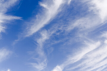 Clouds in the canadian sky