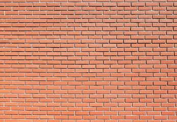 Obraz premium Red brick wall texture. Simple block background. Grunge pattern. Building structure backdrop.