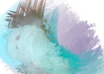 splashes isolated on white