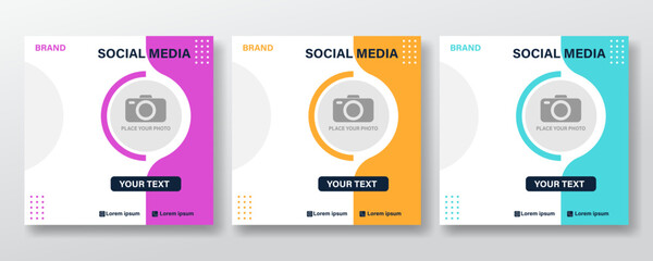 social media post template