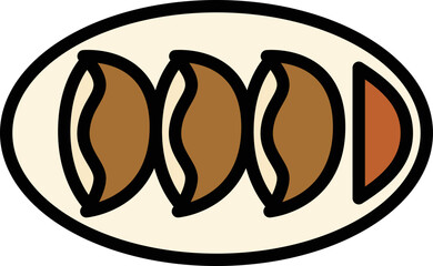 ミニ食べ物　焼き餃子