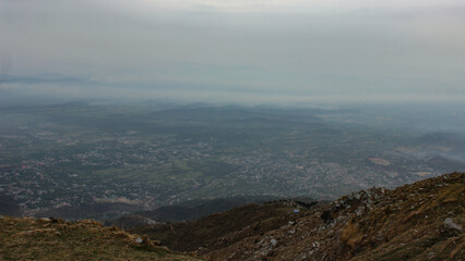 View from the top of mountain