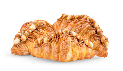 Croissant isolated on transparent png