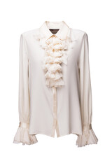 Women's shirt on an invisible mannequin