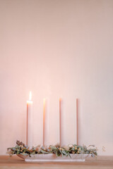 First advent wreath