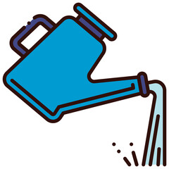 watering can illustration