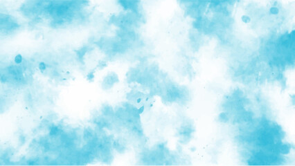 Blue watercolor background for textures backgrounds and web banners design