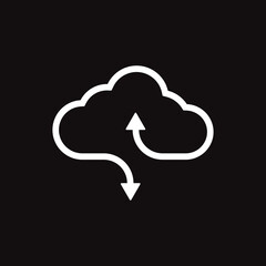 Cloud computing icon
