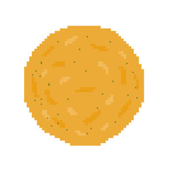 Clip art of rice cracker