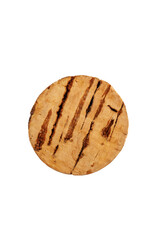 Natural champagne bottle stopper, isolate on a white background