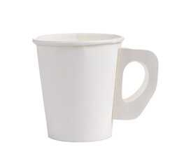 paper cup for coffee isolated on transparent png