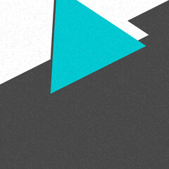 Decorative abstract colorful geometric figures slice shadow background illustration