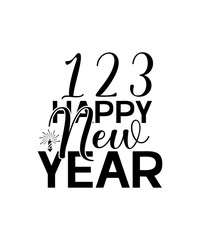 New Year 2023 SVG Bundle, New Year SVG, New Year Shirt, New Year Outfit svg, Hand Lettered SVG, New Year Sublimation, Cut File Cricut,New Years SVG Bundle, New Year's Eve Quote, Cheers 2023 Saying, Ny