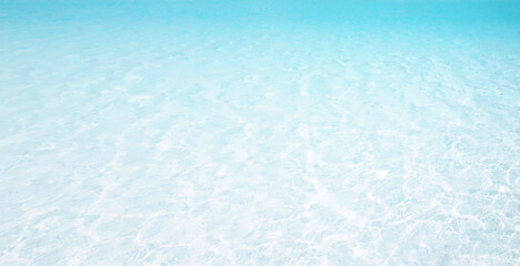 Blue gradient water reflection for background image