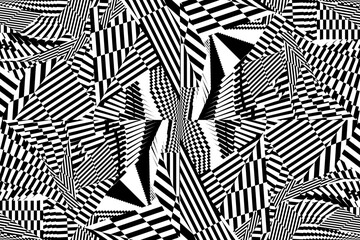 abstract halftone lines black and white background