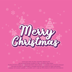merry christmas greeting card, creative design 