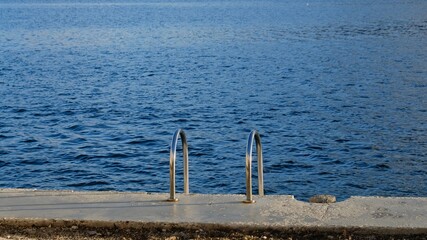 stairs to the sea