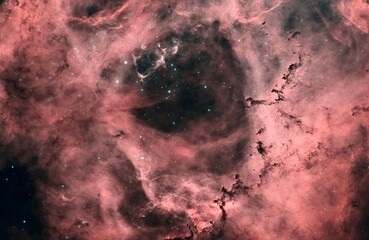 space vortex: Rosette nebula 