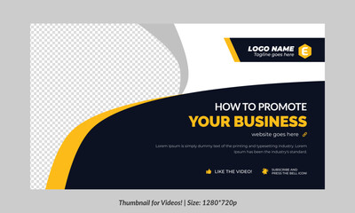 Editable Thumbnail for videos and all social platforms usable in your all videos Editable Premium Vector, Customizable Thumbnails fully customizable	
