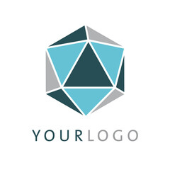 diamond logo design abstract modern