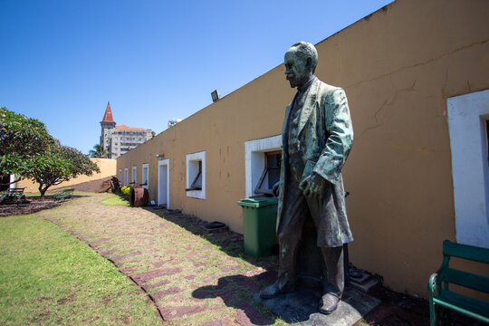 Fort Nossa Senhora da Concei&ccedil;&atilde;o of Louren&ccedil;o Marques or Maputo Fortress built in 1782, which houses the XIX century colonial statue of Ant&oacute;nio Enes  