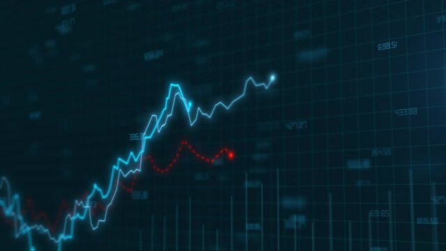 Stock market exchange and forex candles chart background. Investment indexes and currency stats data. Finance and trade concept. Bitcoin BTC and ethereum ETH cryptocurrency trading