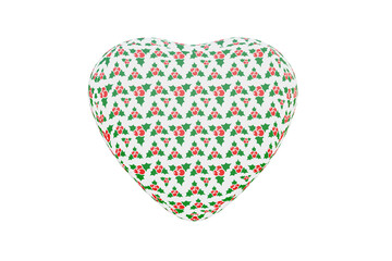 Heart shape created from 3D