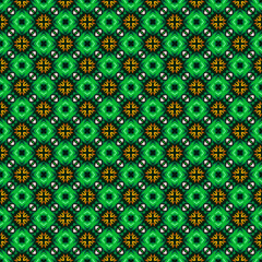 Multi color seamless abstract pattern. Background and backdrop. Multi Colored. Colorful ornamental design. Colored mosaic ornaments. Vector graphic illustration. EPS10.