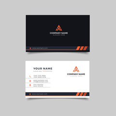 Modern professional business card Premium Vector