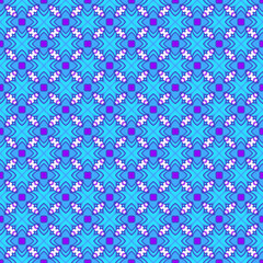 Multi color seamless abstract pattern. Background and backdrop. Multi Colored. Colorful ornamental design. Colored mosaic ornaments. Vector graphic illustration. EPS10.