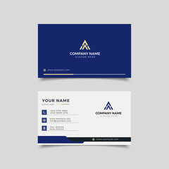Modern professional business card Premium Vector