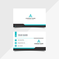 Modern professional business card Premium Vector