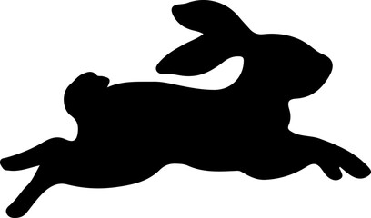 Rabbit Shadow Illustration
