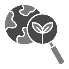Research Greyscale Glyph Icon