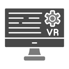 Software Greyscale Glyph Icon