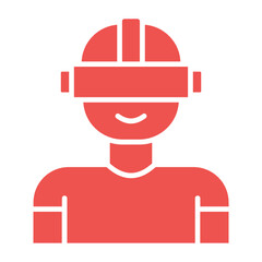 User Multicolor Glyph Icon